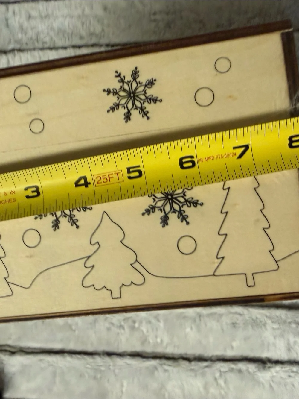 Creatology Christmas Color-In Box Kit Wooden Craft